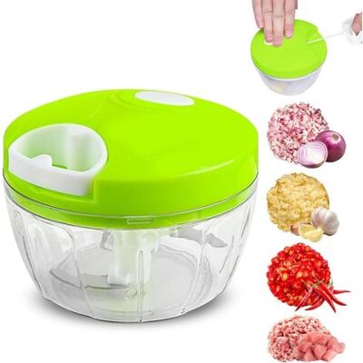 OEM Picadora Manual Para Verduras, Ajo Y Cebollas - Para Frutas, Frutos Secos Y Hierbas - Verde OEM Picadora Manual Para Verduras, Ajo Y Cebollas - Para Frutas, Frutos Secos Y Hierbas - Verde