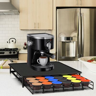OEM Soporte Para Cápsulas, Soporte Para Monodosis De Café, Soporte Para Cápsulas, Cajón De Almacenamiento Para 36 Cápsulas De Café Dolce Custo, Negro OEM Soporte Para Cápsulas, Soporte Para Monodosis De Café, Soporte Para Cápsulas, Cajón De Almacenamiento Para 36 Cápsulas De Café Dolce Custo, Negro