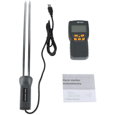 OEM Medidor Digital Lcd De Humedad Para Granos De Trigo, Arroz Y Maíz OEM Medidor Digital Lcd De Humedad Para Granos De Trigo, Arroz Y Maíz
