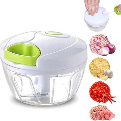 OEM Picadora Manual Para Verduras, Ajo Y Cebollas - Para Frutas, Frutos Secos Y Hierbas - Blanca OEM Picadora Manual Para Verduras, Ajo Y Cebollas - Para Frutas, Frutos Secos Y Hierbas - Blanca