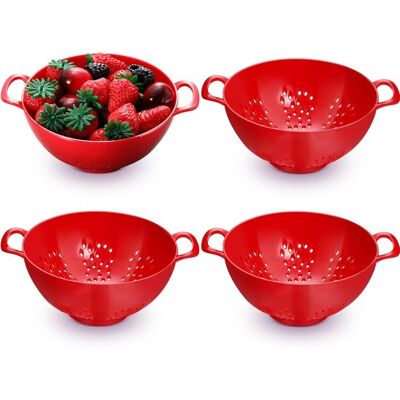 OEM 4 Piezas, Colador De Plástico Para Frutas Y Verduras, Coladores De Plástico Con Asa, Para Frutas, Verde, Morado, Rojo, Amarillo, 1914,87,5 Cm OEM 4 Piezas, Colador De Plástico Para Frutas Y Verduras, Coladores De Plástico Con Asa, Para Frutas, Verde, Morado, Rojo, Amarillo, 1914,87,5 Cm