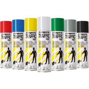 Fp - Pulverizar Marcas De Tráfico De 500 Ml De Color Rojo (por 12) Fp - Pulverizar Marcas De Tráfico De 500 Ml De Color Rojo (por 12)