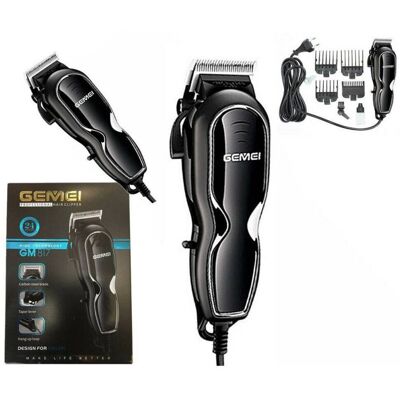 TRADE SHOP TRAESIO Trade Shop - Tagliacapelli Rasoio Elettrico Regola Barba Baffi Basette Lama Acciaio Gm-817 - TRADE SHOP TRAESIO Trade Shop - Tagliacapelli Rasoio Elettrico Regola Barba Baffi Basette Lama Acciaio Gm-817 -