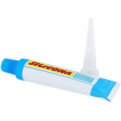 TRADE SHOP TRAESIO Trade Shop - Tubetto Mini Cartuccia Colla Silicone Sigillante Bianca Bianco Universale 30 Ml - TRADE SHOP TRAESIO Trade Shop - Tubetto Mini Cartuccia Colla Silicone Sigillante Bianca Bianco Universale 30 Ml -