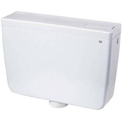 Cisterna de WC Expert CR Blanca - Instalación externa, 7L, Mecánico Cisterna de WC Expert CR Blanca - Instalación externa, 7L, Mecánico