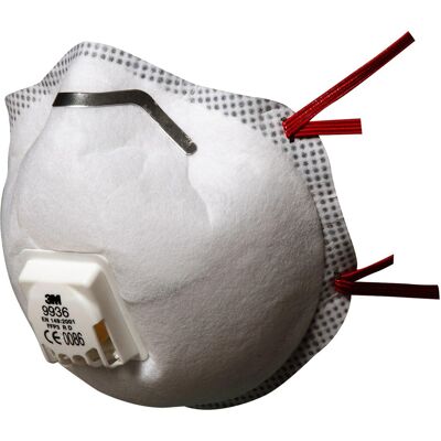 3M - Mascarilla facial reutilizable FFP3 9936 - Mascarilla 3M - Mascarilla facial reutilizable FFP3 9936 - Mascarilla