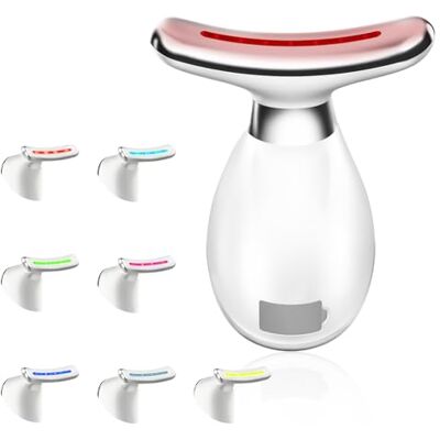 OEM Masajeador Facial, Dispositivo De Belleza Antiarrugas Para Rostro Y Cuello, Dispositivo De Lifting Facial Inteligente Con 7 Colores Y 3 Modos, Dispositivo De Belleza Facial Con Vibración De Alta Frecu OEM Masajeador Facial, Dispositivo De Belleza Antiarrugas Para Rostro Y Cuello, Dispositivo De Lifting Facial Inteligente Con 7 Colores Y 3 Modos, Dispositivo De Belleza Facial Con Vibración De Alta Frecu