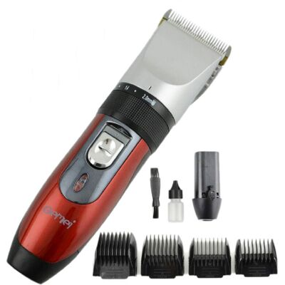 MAXTECH Trade Shop - Rasoio Cordless Elettrico Gm-660 Ricaricabile Regola Taglia Capelli Barba - MAXTECH Trade Shop - Rasoio Cordless Elettrico Gm-660 Ricaricabile Regola Taglia Capelli Barba -