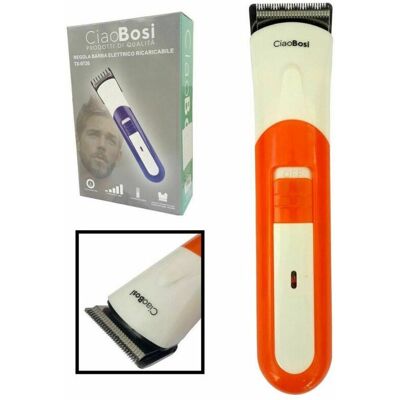 TRADE SHOP TRAESIO Trade Shop - Rasoio Taglia Capelli Elettrico Regola Barba Batteria Ricaricabile Tx-9726 - TRADE SHOP TRAESIO Trade Shop - Rasoio Taglia Capelli Elettrico Regola Barba Batteria Ricaricabile Tx-9726 -