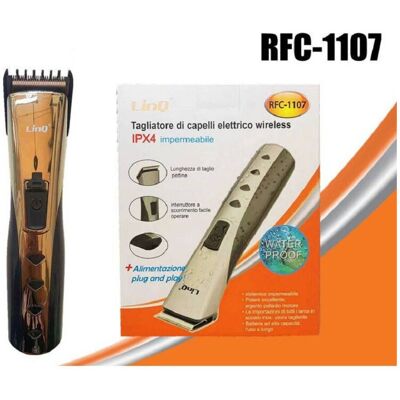 Rfc-1107 Cortabarbas eléctrico recargable impermeable Rfc-1107 Cortabarbas eléctrico recargable impermeable