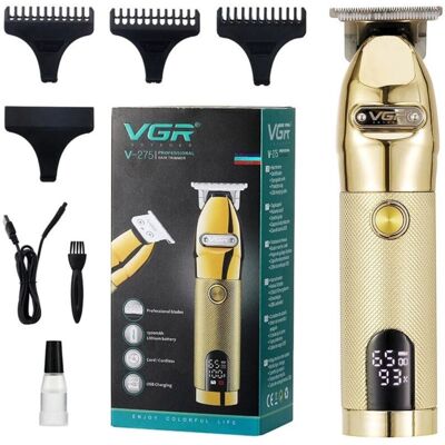 MAXTECH Trade Shop - Tagliacapelli Barba Professionale Ricaricabile Carica Usb Cordless Display V-275 - MAXTECH Trade Shop - Tagliacapelli Barba Professionale Ricaricabile Carica Usb Cordless Display V-275 -