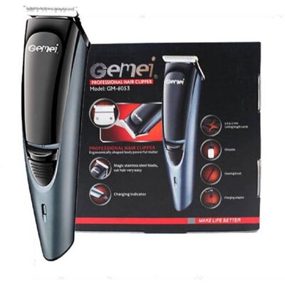 MAXTECH Trade Shop - Tagliacapelli Gm6053 Trimmer Taglia Regola Barba Ricaricabile Professionale Uomo - MAXTECH Trade Shop - Tagliacapelli Gm6053 Trimmer Taglia Regola Barba Ricaricabile Professionale Uomo -