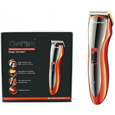 MAXTECH Trade Shop - Tagliacapelli Professionale Cordless Uomo Ricaricabile Rifinitore Barba Gm-6027 - MAXTECH Trade Shop - Tagliacapelli Professionale Cordless Uomo Ricaricabile Rifinitore Barba Gm-6027 -