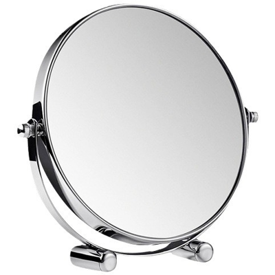 IOOMVOL Espejo De Maquillaje Compacto Con Soporte, Giratorio 360°, Espejo De Doble Cara (1x/3x), 7 Pulgadas IOOMVOL Espejo De Maquillaje Compacto Con Soporte, Giratorio 360°, Espejo De Doble Cara (1x/3x), 7 Pulgadas