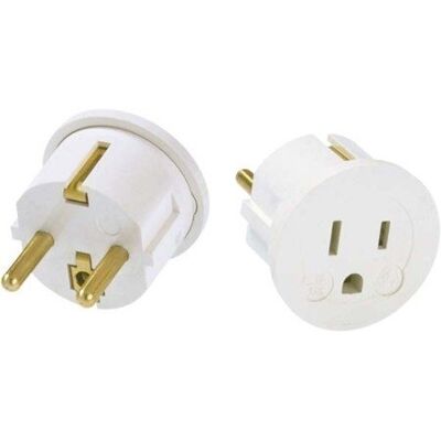 Adaptador de viaje Bachmann 921.003 - 15 A, Blanco Adaptador de viaje Bachmann 921.003 - 15 A, Blanco