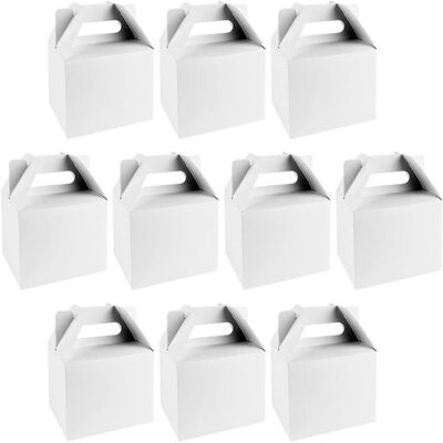 OEM Ideas Con Cajas De Regalo Herz Diseño 1 11 X 9 X 14 Cm 250 G/m² Blanco 10 Unidades OEM Ideas Con Cajas De Regalo Herz Diseño 1 11 X 9 X 14 Cm 250 G/m² Blanco 10 Unidades