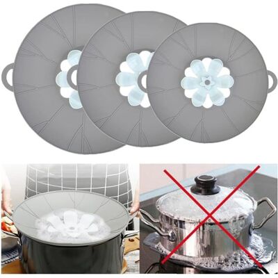 OEM Piezas, Tapas De Silicona Antiderrame Para Frascos, Tapas De Silicona Para Frascos, Seguras, Suaves Y Resistentes Al Calor, Fáciles Limpiar, Gris OEM Piezas, Tapas De Silicona Antiderrame Para Frascos, Tapas De Silicona Para Frascos, Seguras, Suaves Y Resistentes Al Calor, Fáciles Limpiar, Gris