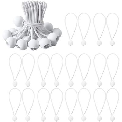 OEM Cuerda Elástica Con Bola De 20 Piezas, Cuerda Elástica Con Bola, Correas De Tensión Resistentes A La Intemperie, Líneas Fijas, Mangueras, Blanca OEM Cuerda Elástica Con Bola De 20 Piezas, Cuerda Elástica Con Bola, Correas De Tensión Resistentes A La Intemperie, Líneas Fijas, Mangueras, Blanca