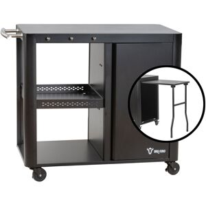 BBQ-Toro - Barbecue Table 95x50x80 cm - Negro - Barbecue Table BBQ-Toro - Barbecue Table 95x50x80 cm - Negro - Barbecue Table