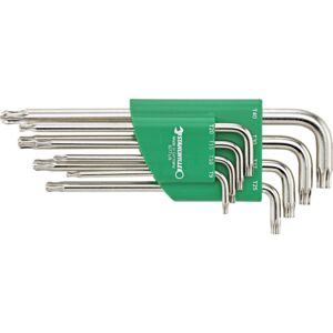 Stahlwille Angle Destornillador Establecido Torx Kugelkopf-sechtkant Key T9-t40 8-pc. Stahlwille Angle Destornillador Establecido Torx Kugelkopf-sechtkant Key T9-t40 8-pc.