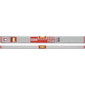 Bmi Nivel Eurostar Aluminio - 80cm - 690080e Bmi Nivel Eurostar Aluminio - 80cm - 690080e