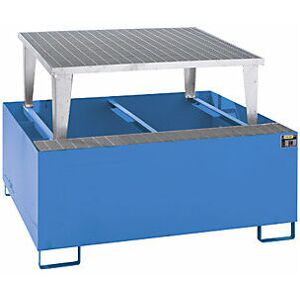 Bauer - Cubeta Colectora De Acero Para Contenedores Depósito Ibc / Ktc Bauer - Cubeta Colectora De Acero Para Contenedores Depósito Ibc / Ktc