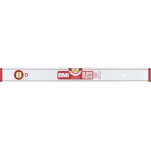 Bmi - Nivel De Burbuja Alustar 50cm Aluminio Plateado ± 0,5 Mm / M Imc Bmi - Nivel De Burbuja Alustar 50cm Aluminio Plateado ± 0,5 Mm / M Imc