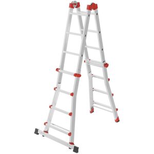 Hailo M80 Escalera Multifuncional De Aluminio Plata 4,7 M Hailo M80 Escalera Multifuncional De Aluminio Plata 4,7 M