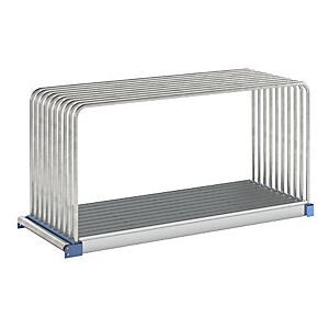 EUROKRAFTPRO Tafelregal Verzinkt Lxbxh 2030 X 800 X 1000 Mm 9 Fächer EUROKRAFTPRO Tafelregal Verzinkt Lxbxh 2030 X 800 X 1000 Mm 9 Fächer