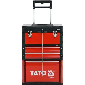 Yato Yt-09104 - Maletín De Herramientas Con Ruedas (4 Módulos, 78 Piezas) - Juego Completo Profesional Yato Yt-09104 - Maletín De Herramientas Con Ruedas (4 Módulos, 78 Piezas) - Juego Completo Profesional