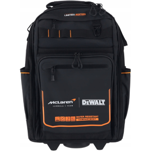 Dewalt Mochila Portaherramientas Con Ruedas, Edición Mclaren, Ip54, 35 X 24 X 54 Cm Dewalt Mochila Portaherramientas Con Ruedas, Edición Mclaren, Ip54, 35 X 24 X 54 Cm