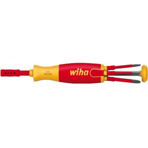 CHUANGO Wiha - Destornillador Con Cargador Liftup Electric Phillips, Plusminus/pozidriv, Ranurado Con 6 Slimbits (38613) CHUANGO Wiha - Destornillador Con Cargador Liftup Electric Phillips, Plusminus/pozidriv, Ranurado Con 6 Slimbits (38613)