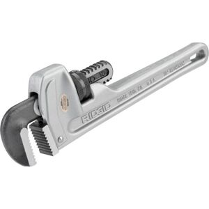 Llave Para Tubos Total L.250mm Sujeción W.48mm Para Tubos 1 1/2 Pulgada Alu. Ridgid Llave Para Tubos Total L.250mm Sujeción W.48mm Para Tubos 1 1/2 Pulgada Alu. Ridgid