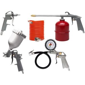 Juego De Herramientas Neumáticas 5 Piezas, Ideal Para Talleres Y Bricolaje, Herramientas De Alto Rendimiento Y Durabilidad. - Vorel Juego De Herramientas Neumáticas 5 Piezas, Ideal Para Talleres Y Bricolaje, Herramientas De Alto Rendimiento Y Durabilidad. - Vorel