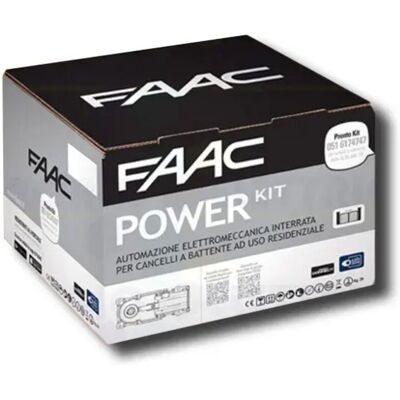 Faac - Power Kit 106747445 Automatismo Para Cancela Batiente Subterránea 770n 24v Faac - Power Kit 106747445 Automatismo Para Cancela Batiente Subterránea 770n 24v