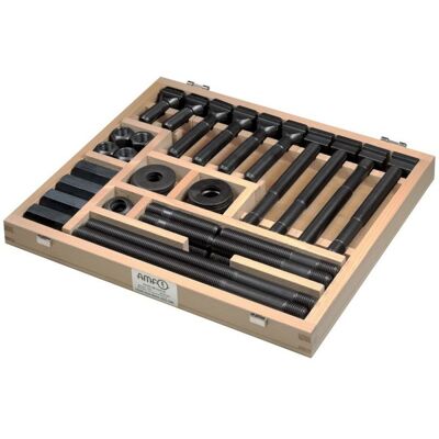 Amf - Juego De Tornillo De Fijación Para Ranuras T M18x20 Amf - Juego De Tornillo De Fijación Para Ranuras T M18x20