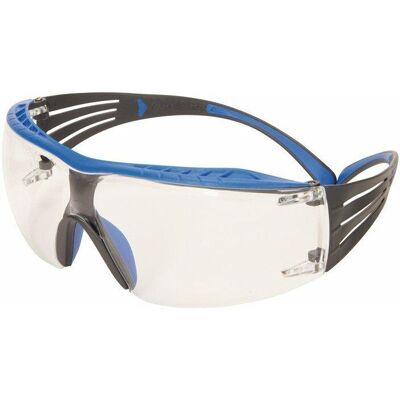 3M Fp - Lunettes De Protection Securefit Sf401 En 166 Branches Bleues/grises. Verres Tra 3M Fp - Lunettes De Protection Securefit Sf401 En 166 Branches Bleues/grises. Verres Tra