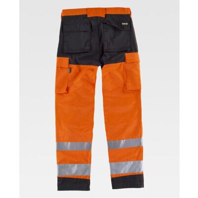 Pantalón De Alta Visibilidad De Triple Costura Combinado Workteam C2912 Pantalón De Alta Visibilidad De Triple Costura Combinado Workteam C2912