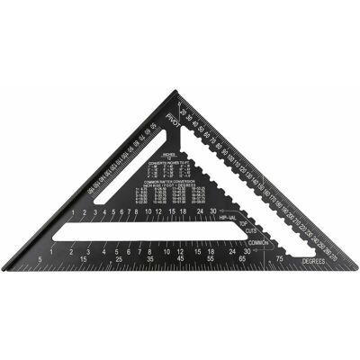 OEM Regla Triangular Métrica De Aleación De Aluminio De 12 Pulgadas Para Vigas, Transportador Triangular De Doble Escala, Medidor De Trazado De Alta Precisión, Herramienta De Trazado De Fácil Lectura Para OEM Regla Triangular Métrica De Aleación De Aluminio De 12 Pulgadas Para Vigas, Transportador Triangular De Doble Escala, Medidor De Trazado De Alta Precisión, Herramienta De Trazado De Fácil Lectura Para