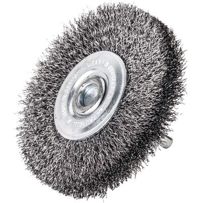 LESSMANN Cepillo redondo D.50mm - 50mm diámetro, cable 0,2mm, varilla 11mm - Cepillo LESSMANN Cepillo redondo D.50mm - 50mm diámetro, cable 0,2mm, varilla 11mm - Cepillo