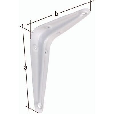 Alberts - Console L.350mm H.300mm Sta Laqué Blanc.trgf.200kg Gah (par 20) Alberts - Console L.350mm H.300mm Sta Laqué Blanc.trgf.200kg Gah (par 20)