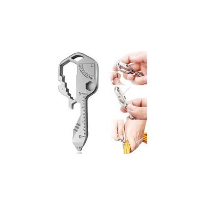 OEM Multiherramienta/abrebotellas 24 En 1 De Acero Inoxidable, Mini Llave Inglesa Portátil, Apta Para Alicates, Abrelatas, Etc. (estuche Plateado Para Llaves) - Crezuo OEM Multiherramienta/abrebotellas 24 En 1 De Acero Inoxidable, Mini Llave Inglesa Portátil, Apta Para Alicates, Abrelatas, Etc. (estuche Plateado Para Llaves) - Crezuo