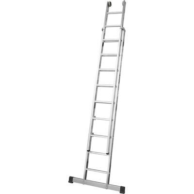Escalera Doble Extensión Manual Industrial De 6x2 Peldaños Marca Ktl Escalera Doble Extensión Manual Industrial De 6x2 Peldaños Marca Ktl