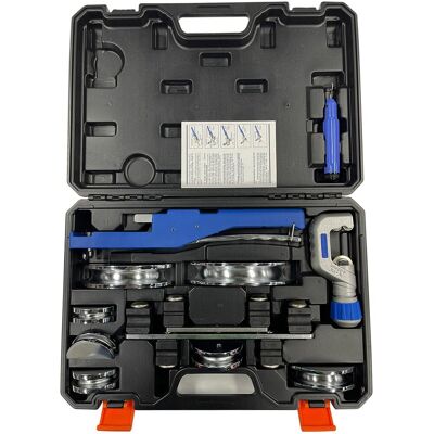 OEM Dobladora De Tubos, Dobladora De Tubos De Cobre, Dobladora Manual De Tubos Para Tubos De 6 A 22 Mm (1/4" - 7/8"), 7 Matrices De Doblado Intercambiables, Dobladora Multicapa De 0 A 90° Para Metales Bla OEM Dobladora De Tubos, Dobladora De Tubos De Cobre, Dobladora Manual De Tubos Para Tubos De 6 A 22 Mm (1/4" - 7/8"), 7 Matrices De Doblado Intercambiables, Dobladora Multicapa De 0 A 90° Para Metales Bla