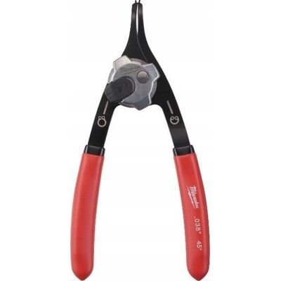 Milwaukee Alicates Para Anillos De Seguridad Metálicos 152 Mm Precisión Milwaukee Alicates Para Anillos De Seguridad Metálicos 152 Mm Precisión