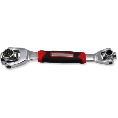 OEM Juego De Llaves De Doble Cabezal Giratorias De 360° 52 En 1 Para Herramientas De Reparación De Automóviles, Llave De Vaso Universal, Llave De Mano, Herramienta Manual OEM Juego De Llaves De Doble Cabezal Giratorias De 360° 52 En 1 Para Herramientas De Reparación De Automóviles, Llave De Vaso Universal, Llave De Mano, Herramienta Manual
