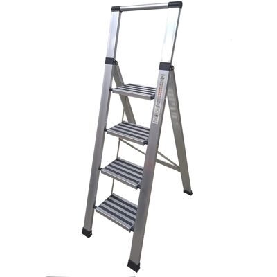 Codiven Escalera Domestica Aluminio Rubik 4-peldaños En-131 Codiven Escalera Domestica Aluminio Rubik 4-peldaños En-131