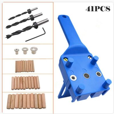 OEM Juego De 41 Piezas De Plantilla Para Taladrar Espigas, Guía De Perforación, Plantilla Para Espigas De Madera Con Herramienta De Centrado, Espigas De 6 Mm/8 Mm/10 Mm Para Carpintería Manual, 41 Piezas, OEM Juego De 41 Piezas De Plantilla Para Taladrar Espigas, Guía De Perforación, Plantilla Para Espigas De Madera Con Herramienta De Centrado, Espigas De 6 Mm/8 Mm/10 Mm Para Carpintería Manual, 41 Piezas,