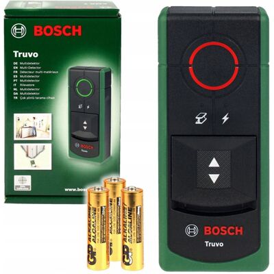 Bosch Truvo Detector Digital de Metales - Detecta cables y metales vivos Bosch Truvo Detector Digital de Metales - Detecta cables y metales vivos