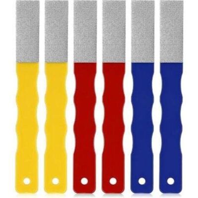 OEM Juego De 6 Afiladores De Cuchillos De Diamante De Colores Mennitr, Paleta De Diamante, Herramienta Para Afilar Cuchillos, Lima Plana De Mano, Afilador De Cuchillos De Caza, Afilador De Cuchillos OEM Juego De 6 Afiladores De Cuchillos De Diamante De Colores Mennitr, Paleta De Diamante, Herramienta Para Afilar Cuchillos, Lima Plana De Mano, Afilador De Cuchillos De Caza, Afilador De Cuchillos
